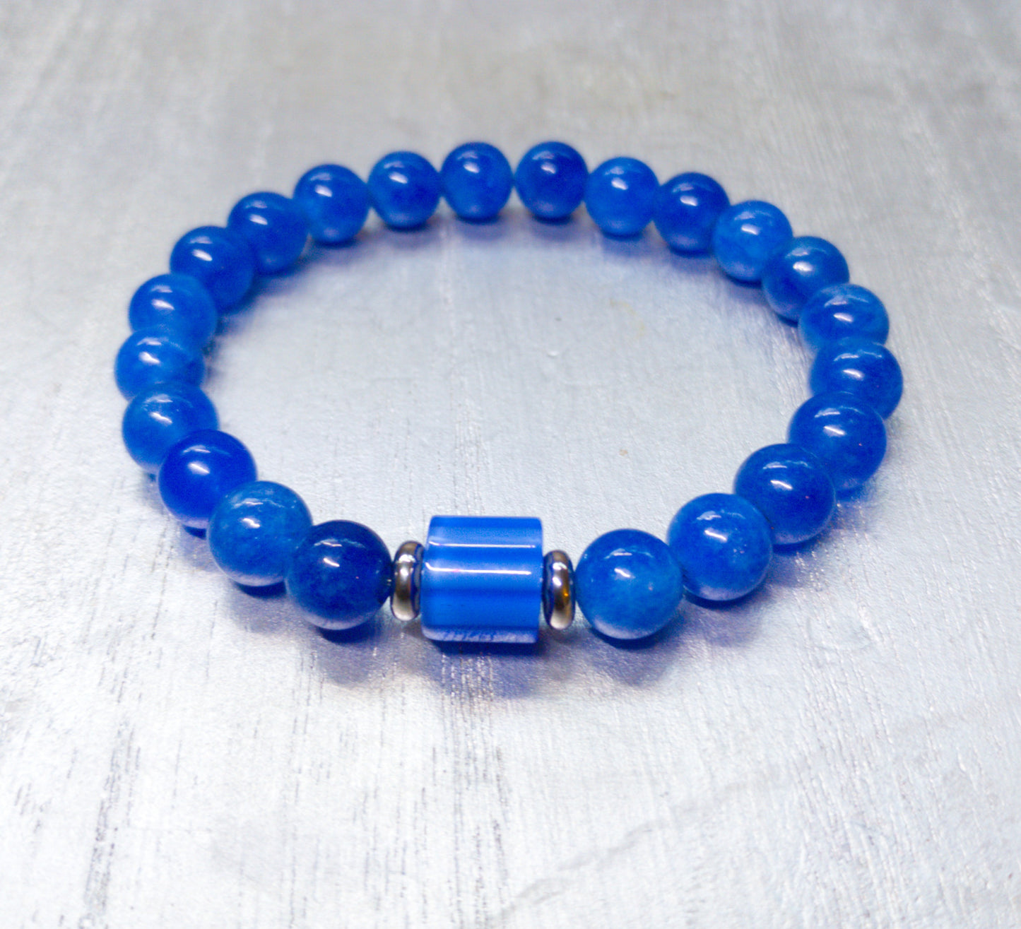 💎Blue Agate Arm Candy