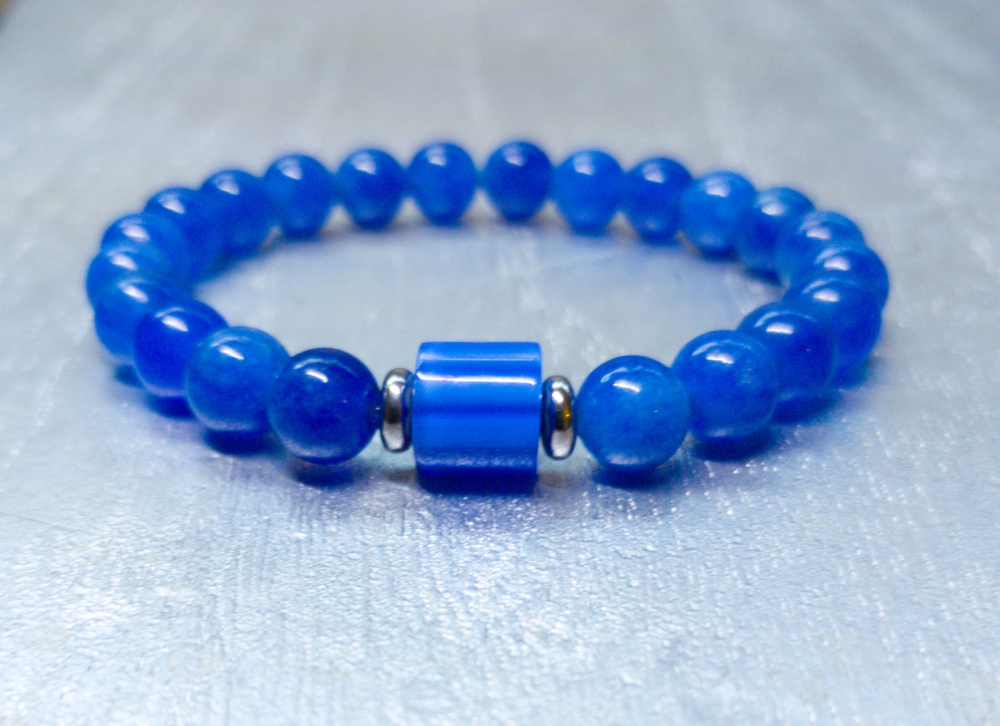 💎Blue Agate Arm Candy